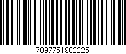 Código de barras (EAN, GTIN, SKU, ISBN): '7897751902225'