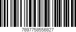 Código de barras (EAN, GTIN, SKU, ISBN): '7897758556827'
