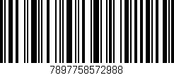 Código de barras (EAN, GTIN, SKU, ISBN): '7897758572988'