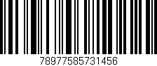 Código de barras (EAN, GTIN, SKU, ISBN): '78977585731456'