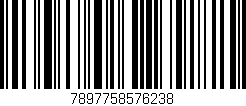 Código de barras (EAN, GTIN, SKU, ISBN): '7897758576238'