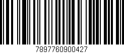 Código de barras (EAN, GTIN, SKU, ISBN): '7897760900427'
