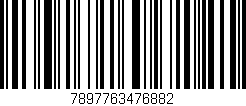 Código de barras (EAN, GTIN, SKU, ISBN): '7897763476882'