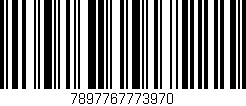 Código de barras (EAN, GTIN, SKU, ISBN): '7897767773970'