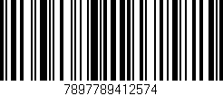 Código de barras (EAN, GTIN, SKU, ISBN): '7897789412574'