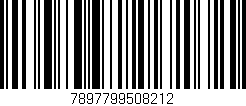 Código de barras (EAN, GTIN, SKU, ISBN): '7897799508212'