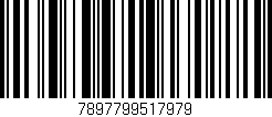 Código de barras (EAN, GTIN, SKU, ISBN): '7897799517979'