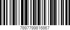 Código de barras (EAN, GTIN, SKU, ISBN): '7897799816867'