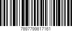 Código de barras (EAN, GTIN, SKU, ISBN): '7897799817161'