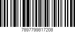 Código de barras (EAN, GTIN, SKU, ISBN): '7897799817208'