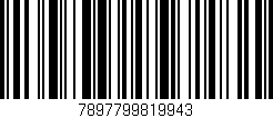Código de barras (EAN, GTIN, SKU, ISBN): '7897799819943'