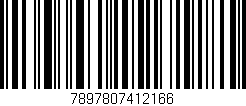 Código de barras (EAN, GTIN, SKU, ISBN): '7897807412166'