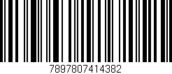 Código de barras (EAN, GTIN, SKU, ISBN): '7897807414382'