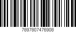 Código de barras (EAN, GTIN, SKU, ISBN): '7897807476908'