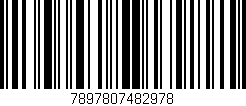 Código de barras (EAN, GTIN, SKU, ISBN): '7897807482978'