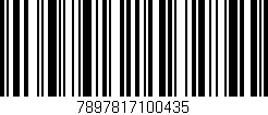 Código de barras (EAN, GTIN, SKU, ISBN): '7897817100435'