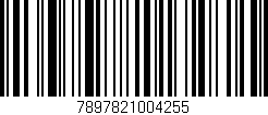Código de barras (EAN, GTIN, SKU, ISBN): '7897821004255'