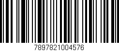 Código de barras (EAN, GTIN, SKU, ISBN): '7897821004576'