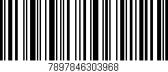 Código de barras (EAN, GTIN, SKU, ISBN): '7897846303968'