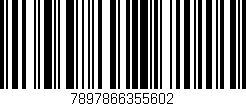 Código de barras (EAN, GTIN, SKU, ISBN): '7897866355602'