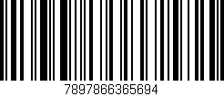 Código de barras (EAN, GTIN, SKU, ISBN): '7897866365694'