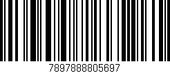 Código de barras (EAN, GTIN, SKU, ISBN): '7897888805697'