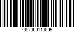 Código de barras (EAN, GTIN, SKU, ISBN): '7897909119895'