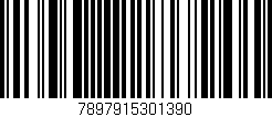Código de barras (EAN, GTIN, SKU, ISBN): '7897915301390'