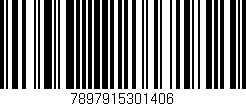 Código de barras (EAN, GTIN, SKU, ISBN): '7897915301406'