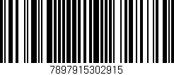 Código de barras (EAN, GTIN, SKU, ISBN): '7897915302915'
