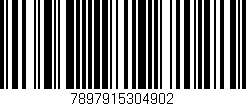 Código de barras (EAN, GTIN, SKU, ISBN): '7897915304902'