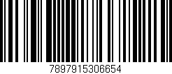 Código de barras (EAN, GTIN, SKU, ISBN): '7897915306654'