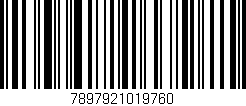 Código de barras (EAN, GTIN, SKU, ISBN): '7897921019760'