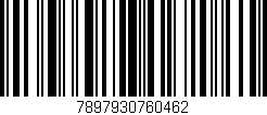 Código de barras (EAN, GTIN, SKU, ISBN): '7897930760462'
