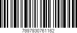 Código de barras (EAN, GTIN, SKU, ISBN): '7897930761162'