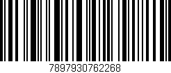 Código de barras (EAN, GTIN, SKU, ISBN): '7897930762268'