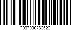 Código de barras (EAN, GTIN, SKU, ISBN): '7897930763623'