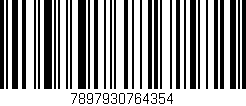 Código de barras (EAN, GTIN, SKU, ISBN): '7897930764354'