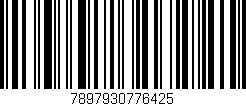Código de barras (EAN, GTIN, SKU, ISBN): '7897930776425'
