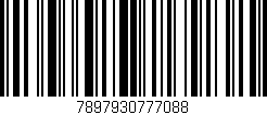 Código de barras (EAN, GTIN, SKU, ISBN): '7897930777088'