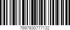 Código de barras (EAN, GTIN, SKU, ISBN): '7897930777132'