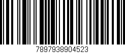 Código de barras (EAN, GTIN, SKU, ISBN): '7897938904523'