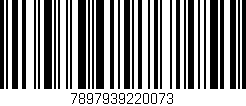 Código de barras (EAN, GTIN, SKU, ISBN): '7897939220073'