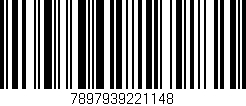 Código de barras (EAN, GTIN, SKU, ISBN): '7897939221148'