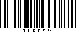 Código de barras (EAN, GTIN, SKU, ISBN): '7897939221278'