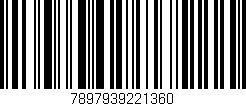 Código de barras (EAN, GTIN, SKU, ISBN): '7897939221360'