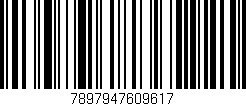 Código de barras (EAN, GTIN, SKU, ISBN): '7897947609617'