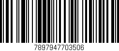 Código de barras (EAN, GTIN, SKU, ISBN): '7897947703506'