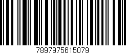 Código de barras (EAN, GTIN, SKU, ISBN): '7897975615079'