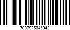 Código de barras (EAN, GTIN, SKU, ISBN): '7897975646042'